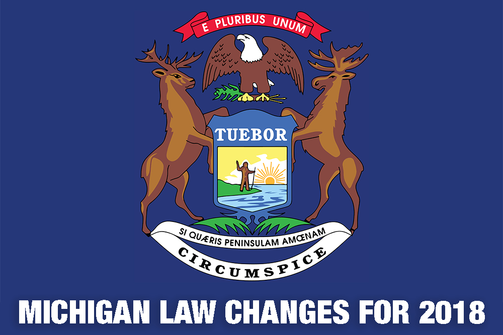 Michigan Law Changes for 2018